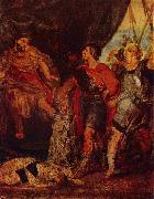 Peter Paul Rubens Mucius Scavola vor Porsenna Sweden oil painting artist